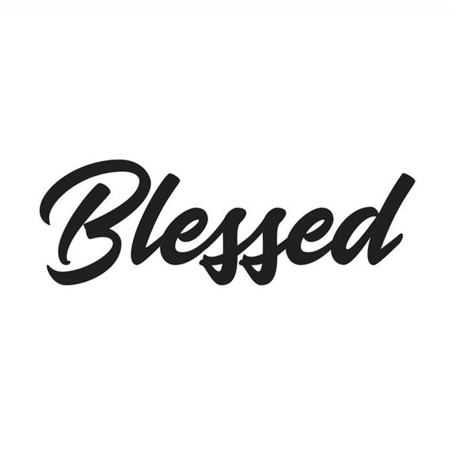 Blessed | Cursive