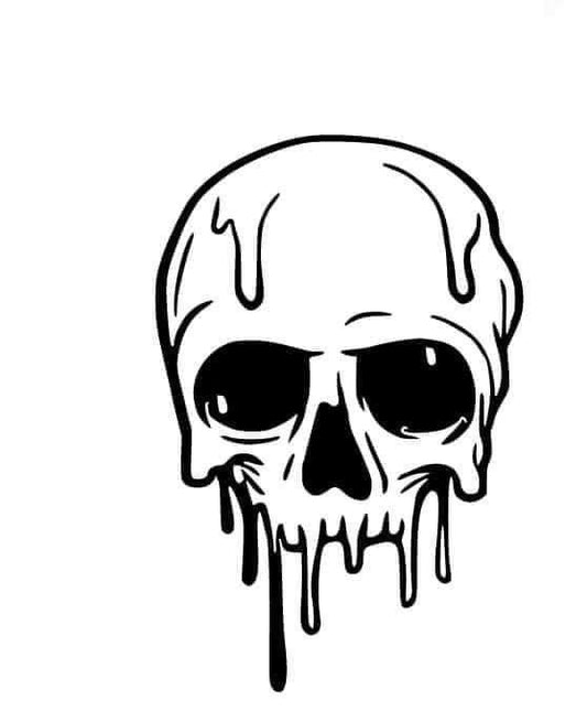 Melting Skull