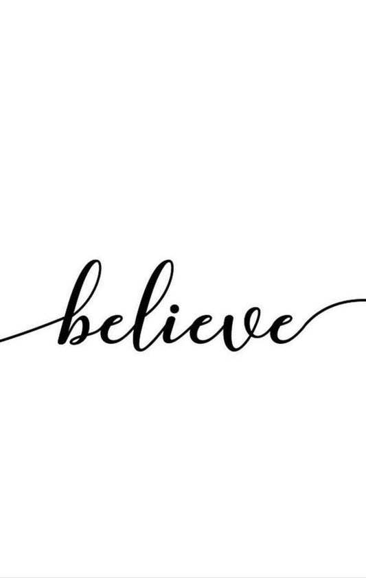 Believe Cursive